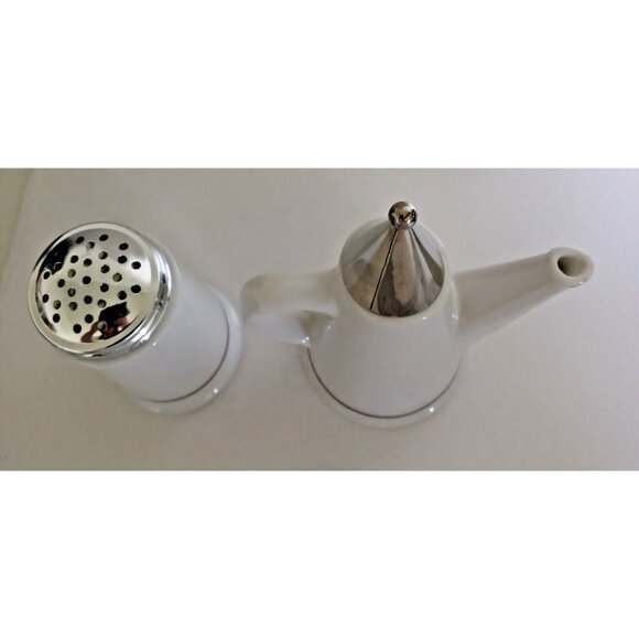Caffe Italia Set by Himark Cheese Shaker & Ceramic Jar Coffee Vinager Oil Taiwan - Picture 7 of 14